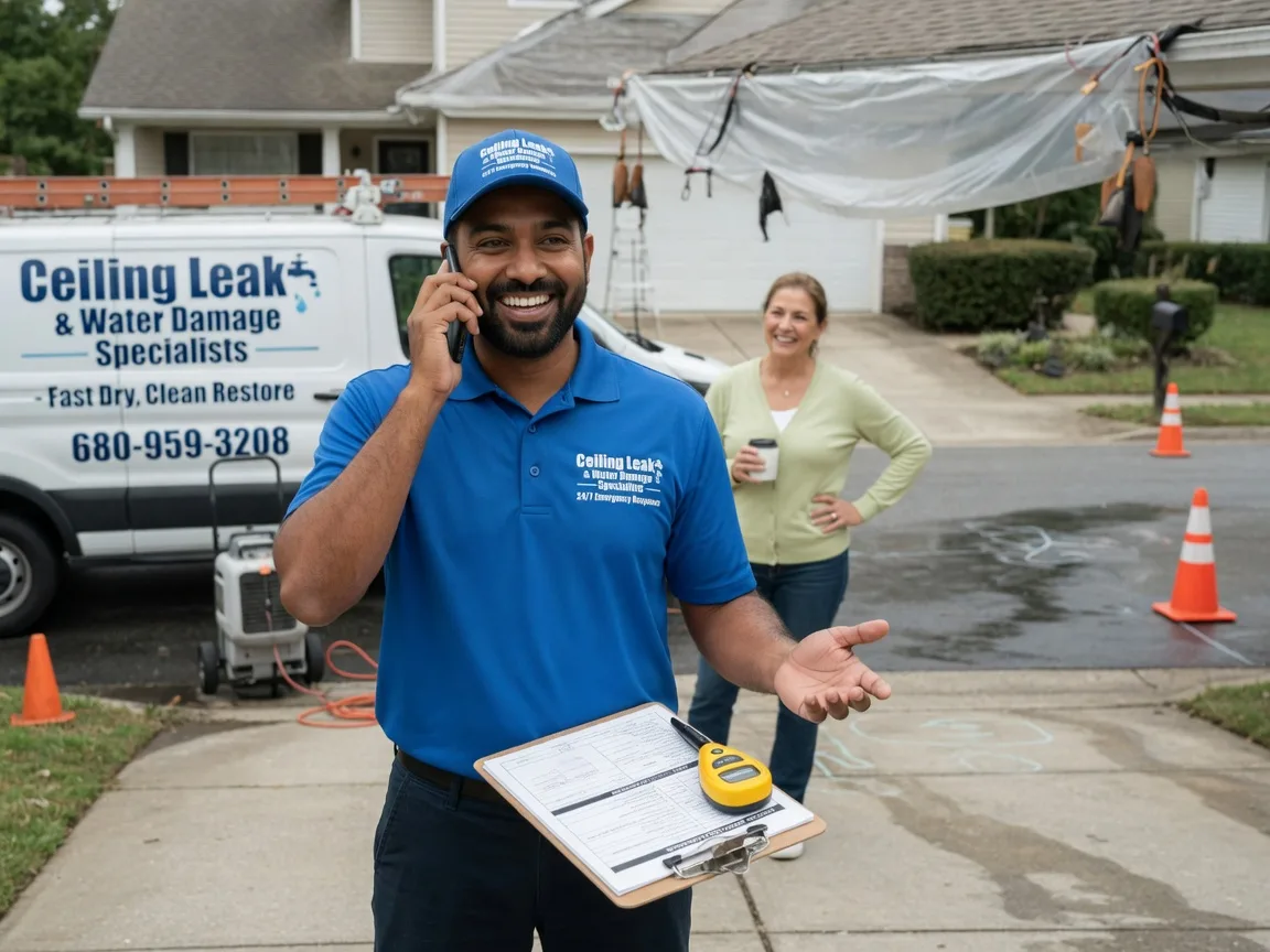 Ceiling Leak Cleanup Avinger, TX FAQs